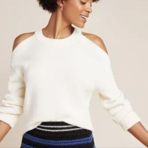 Anthropologie open shoulder sweater in size XS
